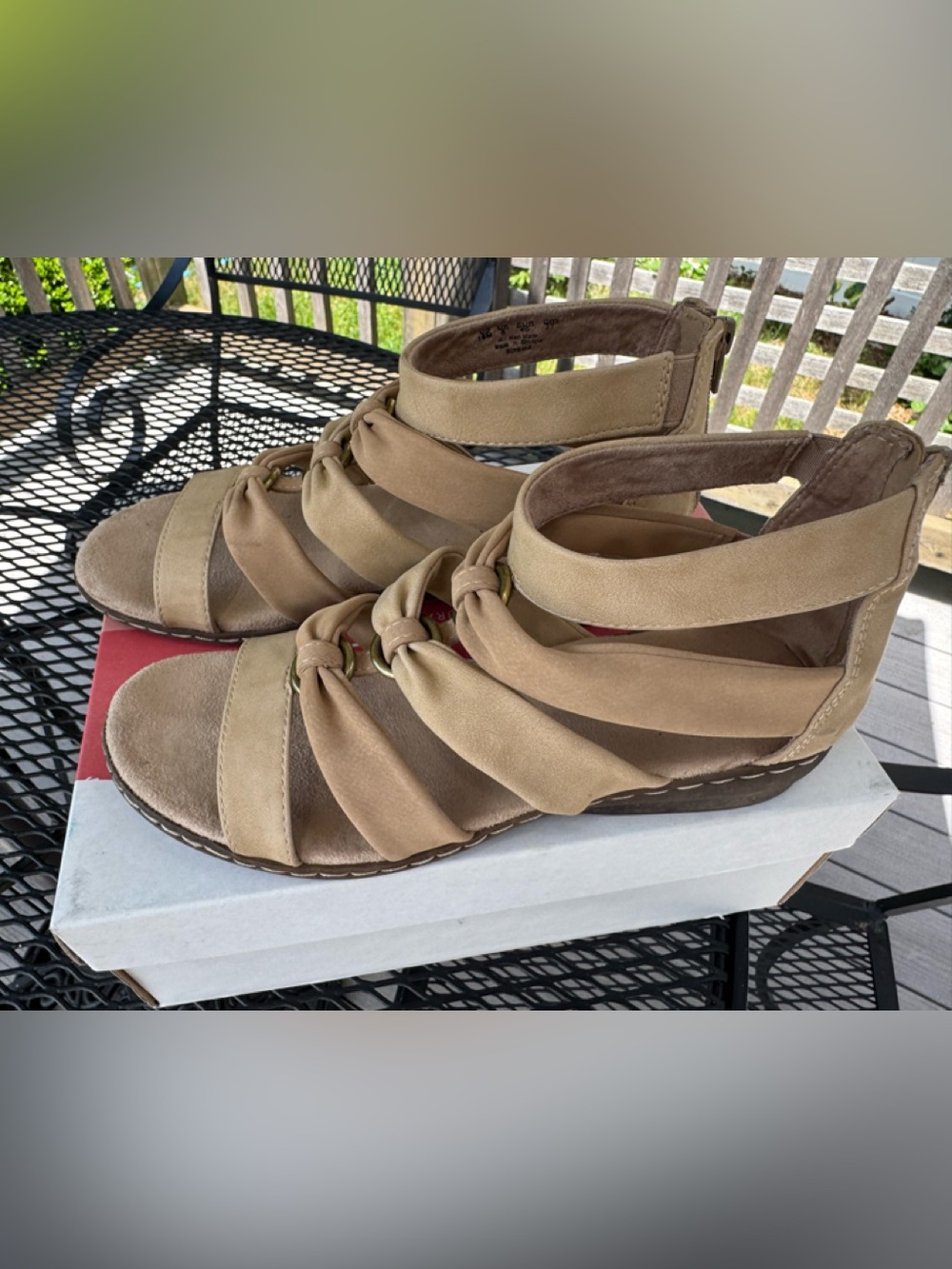 Naturalizer Bohemia Gladiator Sandals size 10